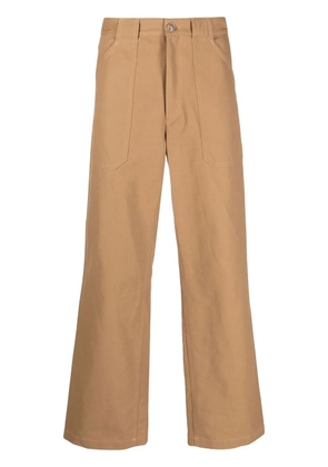 A.P.C. Sidney straight-leg cotton trousers - Neutrals