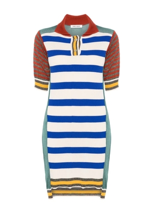 Henrik Vibskov colour-block polo dress - Neutrals