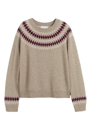 Chinti & Parker Fair Isle knitted sweater - Neutrals