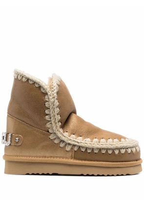 Mou Eskimo metallic ankle boots - Neutrals