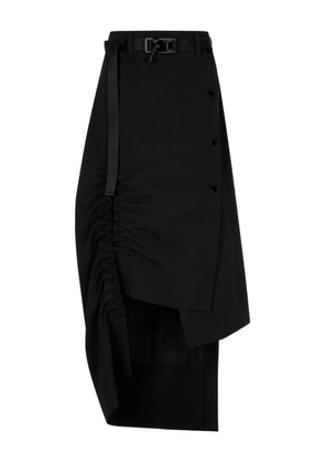 STUDIO TOMBOY pocket wrap skirt - Black