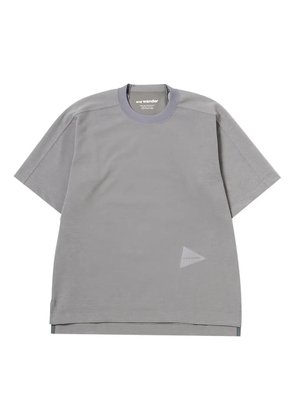 and Wander UV Cut Dry T-shirt - Grey