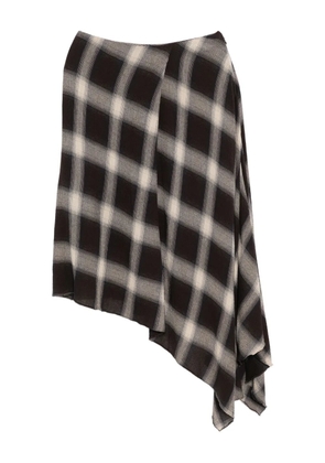 Forme D'expression reclined skirt - Brown