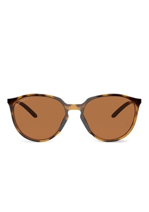 Oakley Sielo round-frame sunglasses - Brown