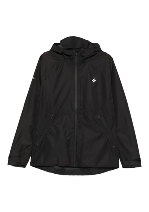 Superdry waterproof jacket - Black