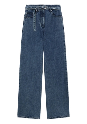 3.1 Phillip Lim belted wide-leg jeans - Blue