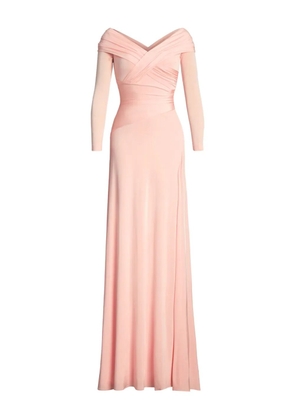 Ralph Lauren Collection long-sleeve maxi dress - Pink