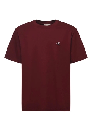 Calvin Klein short-sleeves crew-neck T-shirt - Red