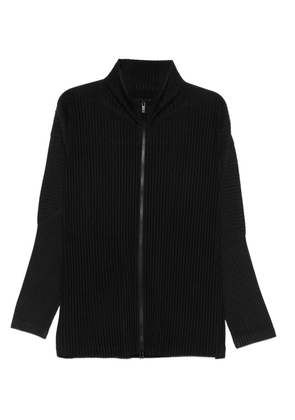 Homme Plissé Issey Miyake zip jacket - Black