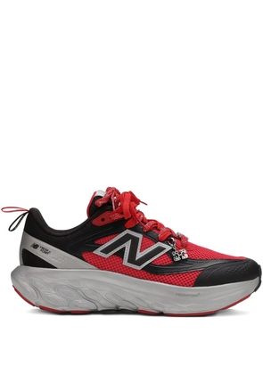 GANNI x New Balance Red FFT logo charm trainers