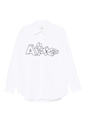 Arte Antwerp logo-print shirt - White