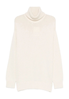 TOTEME longline turtleneck turtleneck - White