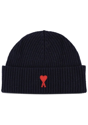 AMI Paris Ami de Coeur beanie - Blue