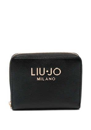 LIU JO zip-around leather wallet - Black