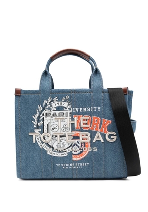 A.P.C. graphic-print tote bag - Blue