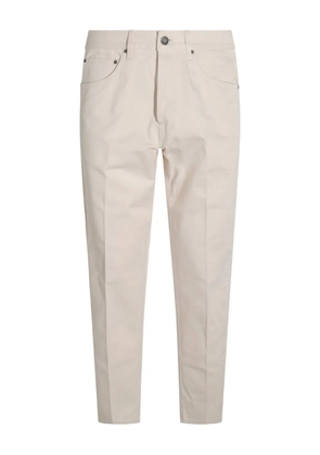 Lardini button-fly cotton jeans - Neutrals