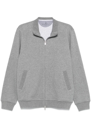 Brunello Cucinelli mélange-effect sweatshirt - Grey