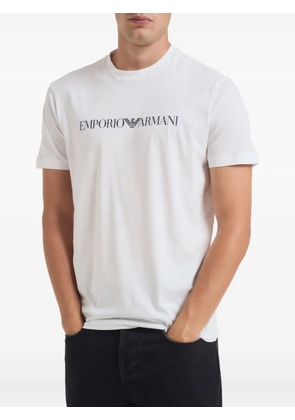 Emporio Armani logo-print T-shirt - White