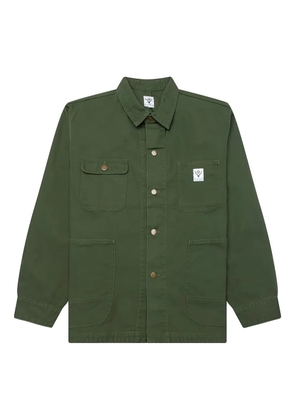 SOUTH2 WEST8 cotton canvas jacket - Green