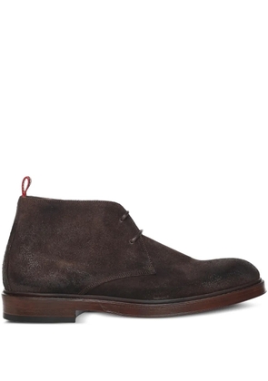 Giuliano Galiano suede desert boots - Brown