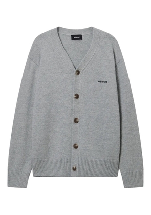 We11done buttoned cardigan - Grey