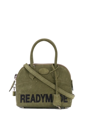 Readymade contrast logo tote - Green