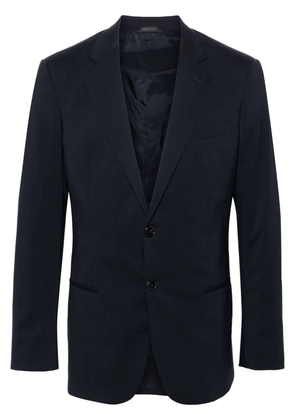 Giorgio Armani Soho virgin-wool blazer - Blue