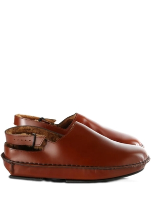 Hereu leather ballet flats - Brown