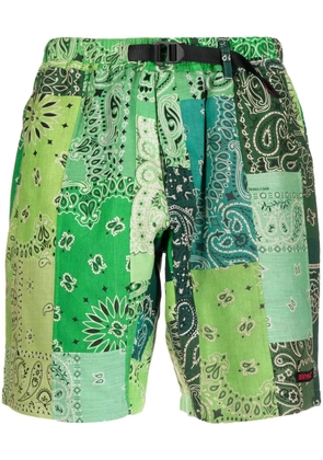 Readymade graphic-print EC-ST shorts - Green