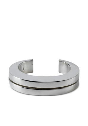 Parts of Four Crescent Crevice bracelet - Silver