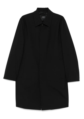 Theory single-breasted coat - Black