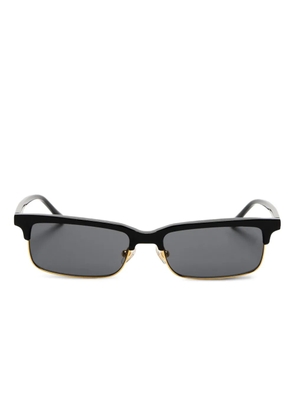 Karen Wazen Iris rectangular-frame sunglasses - Black