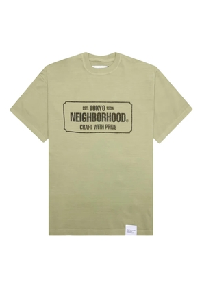 Neighborhood Sulfur Dye crew-neck T-shirt - Neutrals