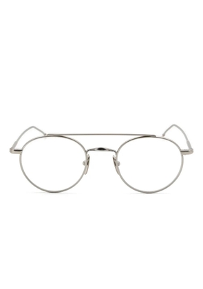 Thom Browne Eyewear round-frames glasses - Grey