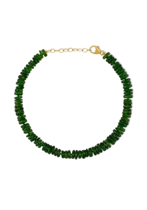 JIA JIA 14K yellow gold Aurora chrome-diopside bracelet - Green