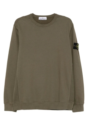 Stone Island Compass-motif sweatshirt - Green