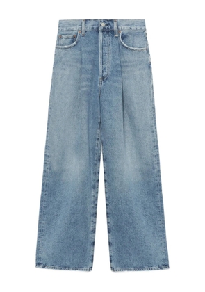 AGOLDE Franka pleated jeans - Blue