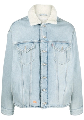 ERL x Levi's Sherpa Trucker denim jacket - Blue