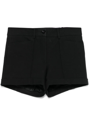TOM FORD raised-seam mini shorts - Black