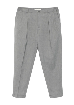 Briglia 1949 Portobellos pleated-front trousers - Grey