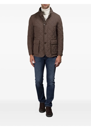 Moorer Kesten quilted jacket - Brown