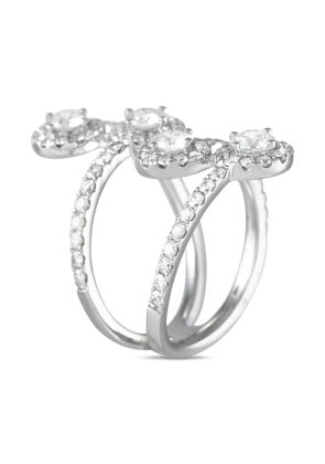 LB Exclusive 18K white gold diamond ring