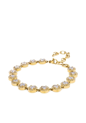 Nialaya Jewelry zirconia-embellishment bracelet - Gold