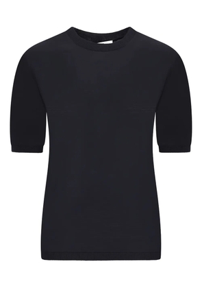 Max Mara short-sleeve round-neck top - Black