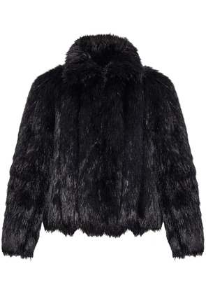 Balenciaga faux-fur jacket - Black