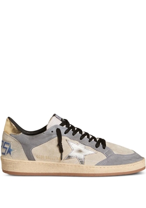 Golden Goose Ball Star leather sneakers - Grey