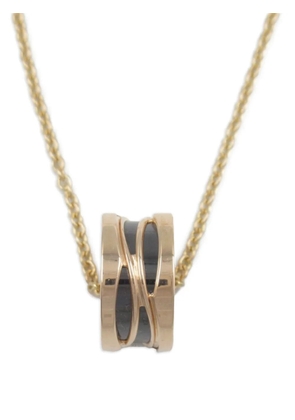 Bvlgari Pre-Owned 18K rose gold B.Zero1 pendant necklace - Pink