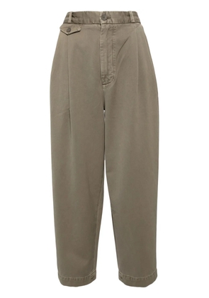 AGOLDE Becker baggy tapered trousers - Green