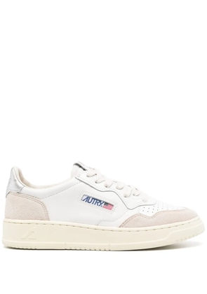 Autry Medalist panelled sneakers - White