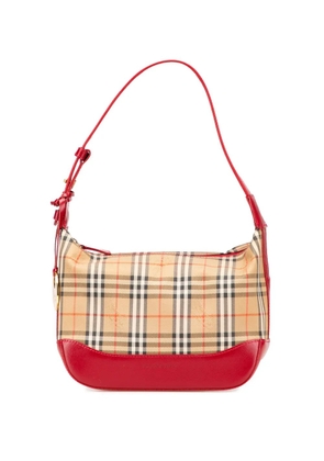 Burberry Pre-Owned 2000-2017 Haymarket Check Canvas shoulder bag - Brown